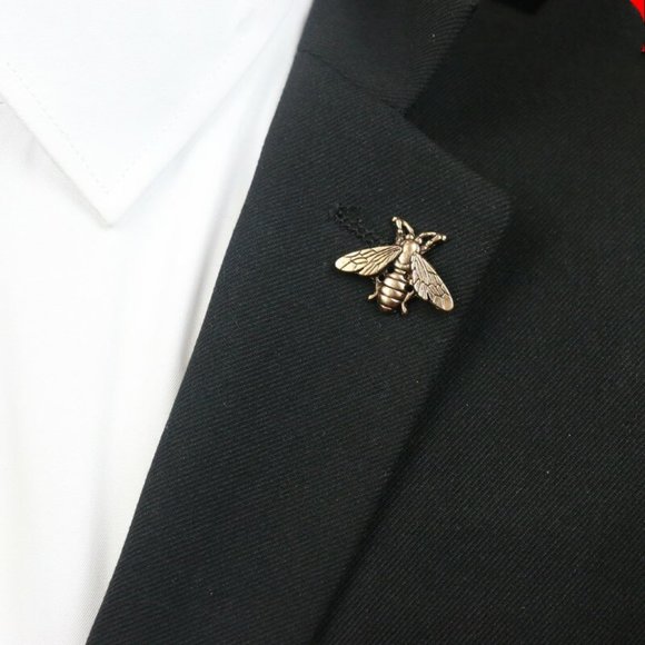 Brooch Cute Little bee Animal Rhinestone Sparkle Gemstone Crystal Pins - Picture 3 of 6